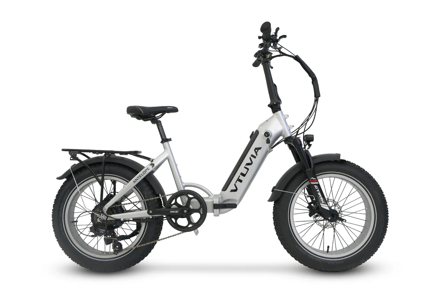 Light Gray Vtuvia Antelope Folding Ebike Series (2024)