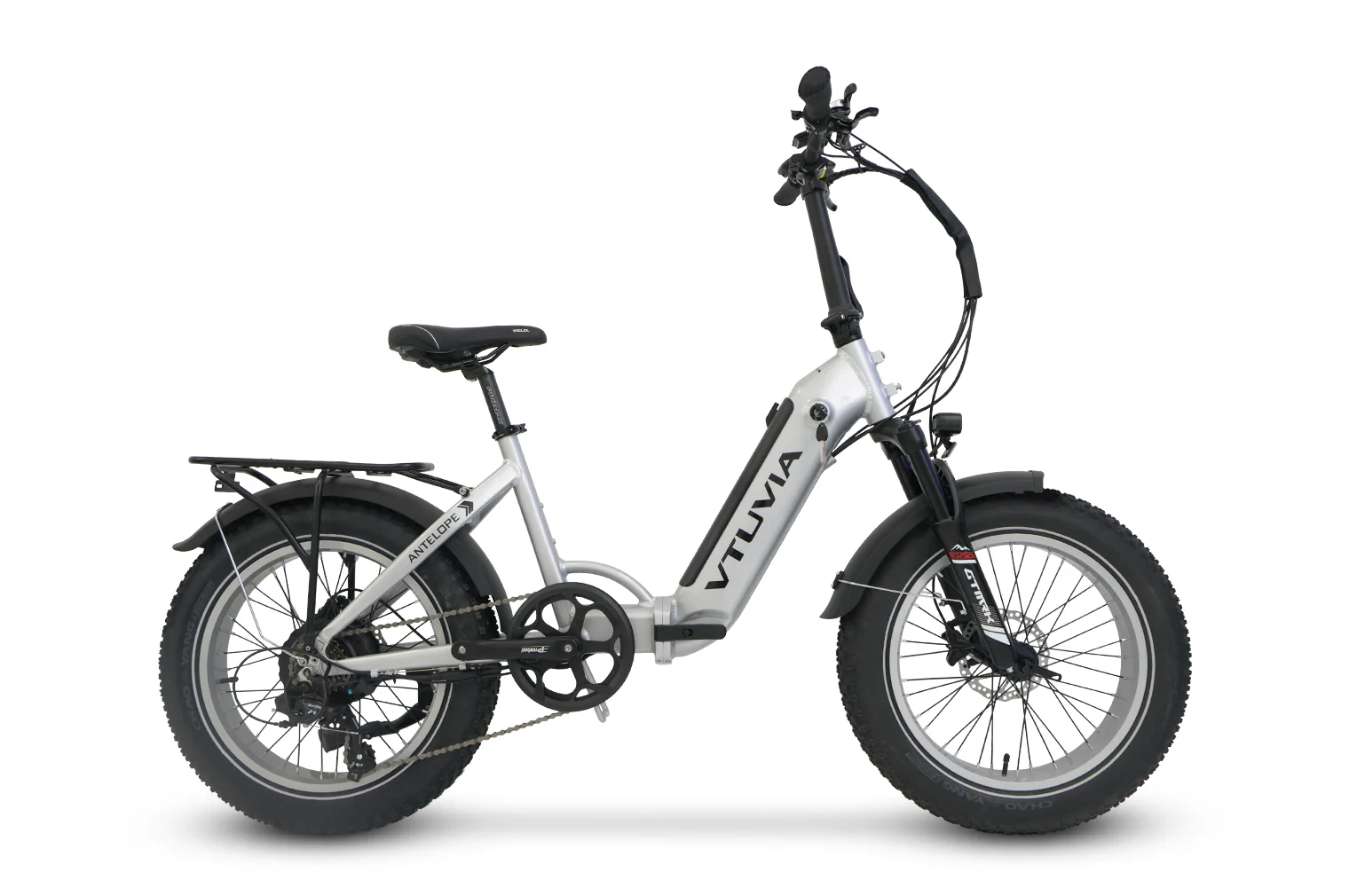 Light Gray Vtuvia Antelope Folding Ebike Series (2024)
