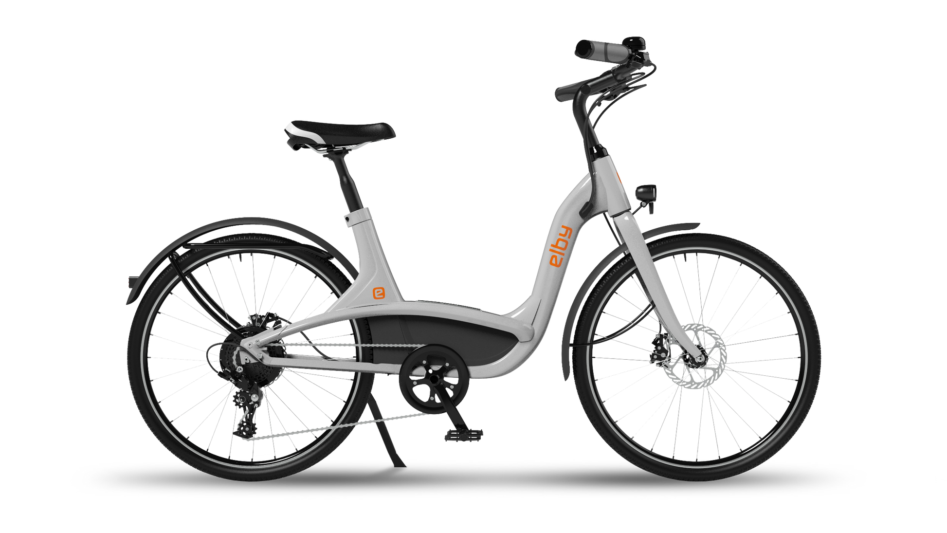 Gray Elby S2 9-Speed E-bike (2024)