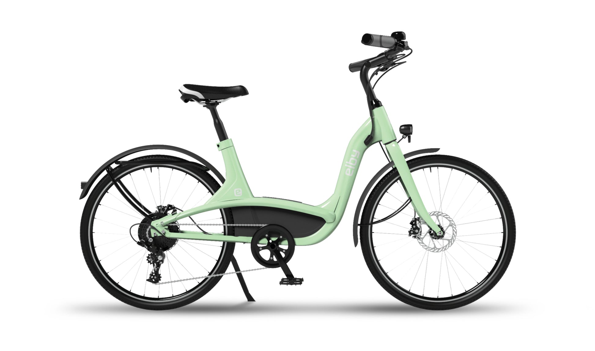 Beige Elby S2 9-Speed E-bike (2024)