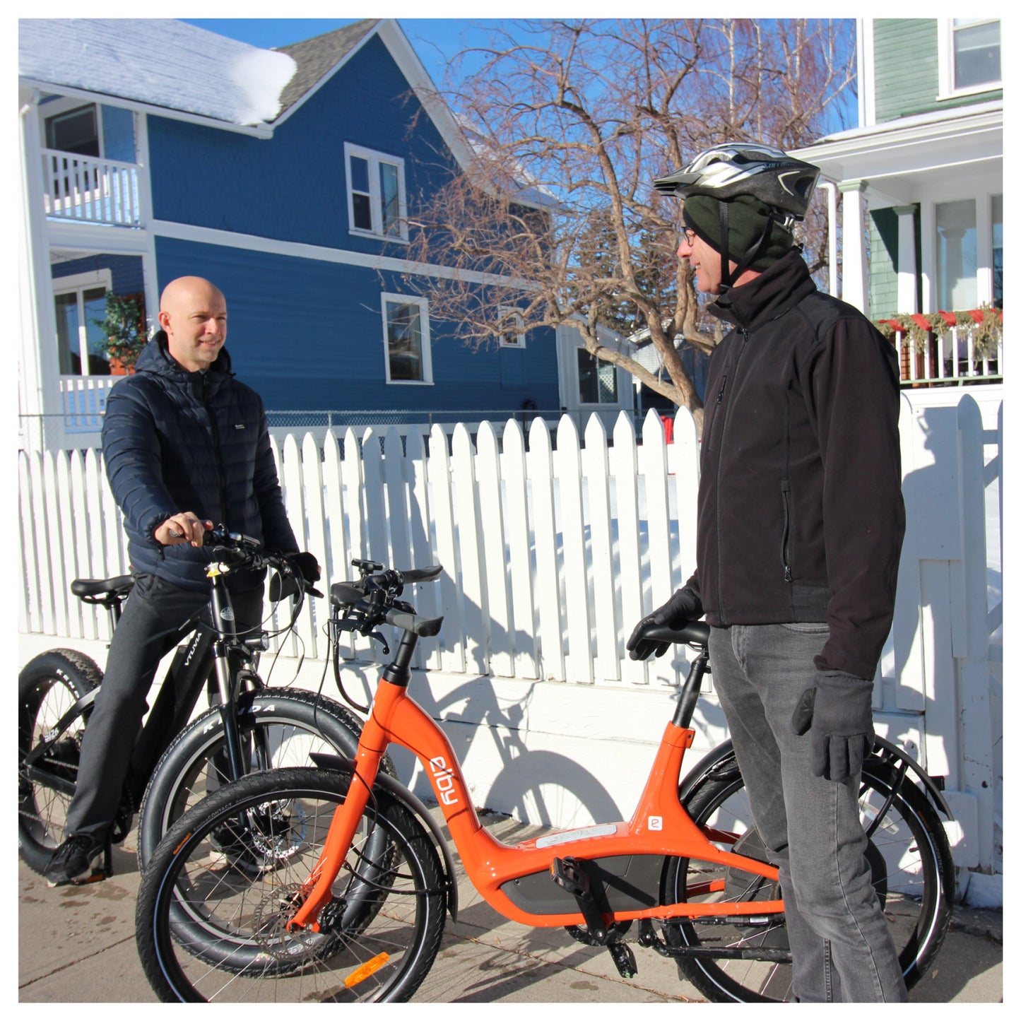 Dark Slate Gray Elby S2 9-Speed E-bike (2024)