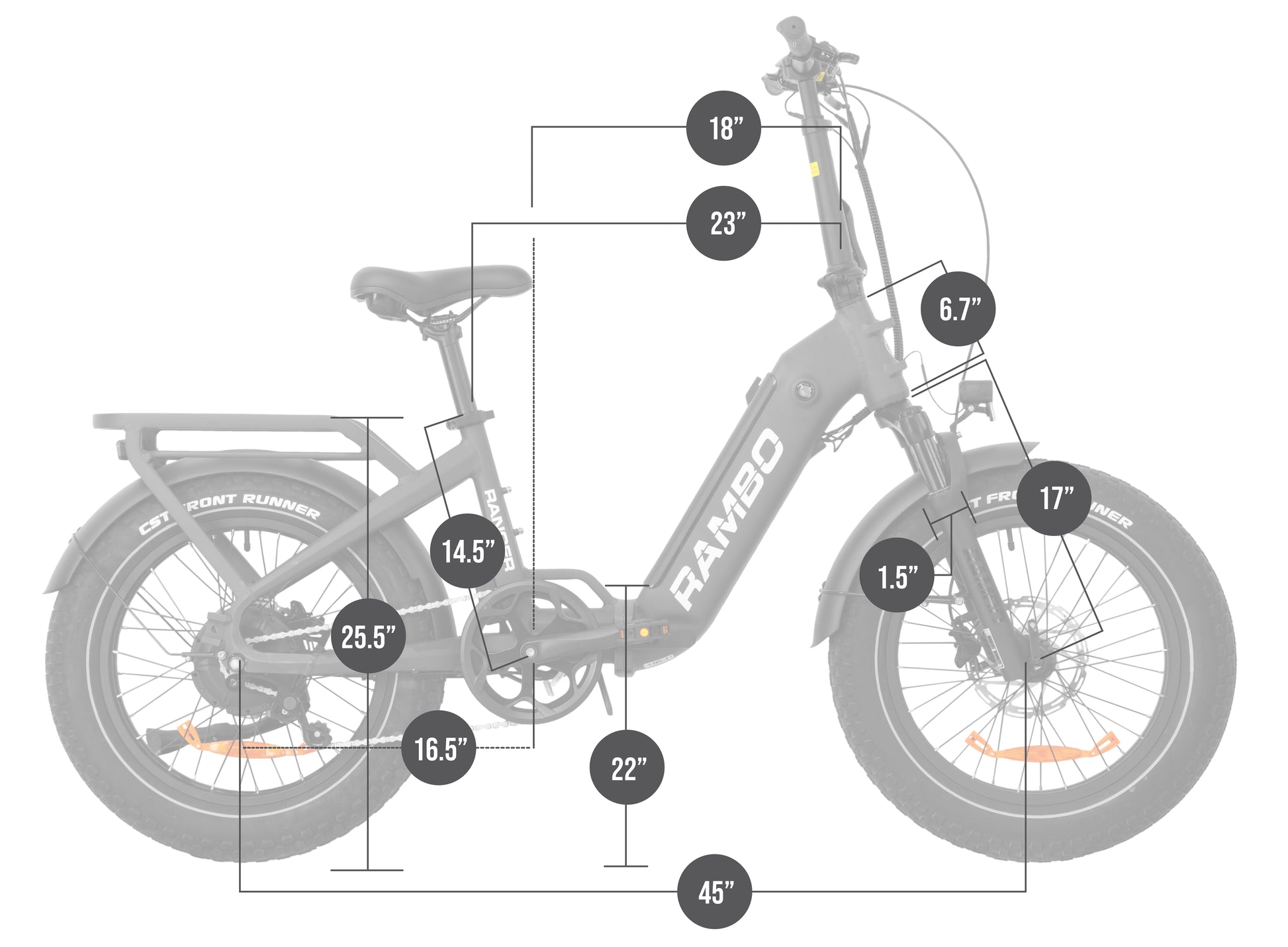 Dark Gray Rambo Ranger Foldable (2025)