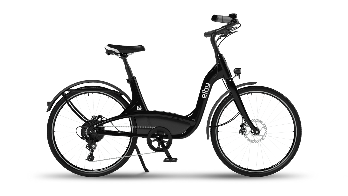 Black Elby S2 9-Speed E-bike (2024)