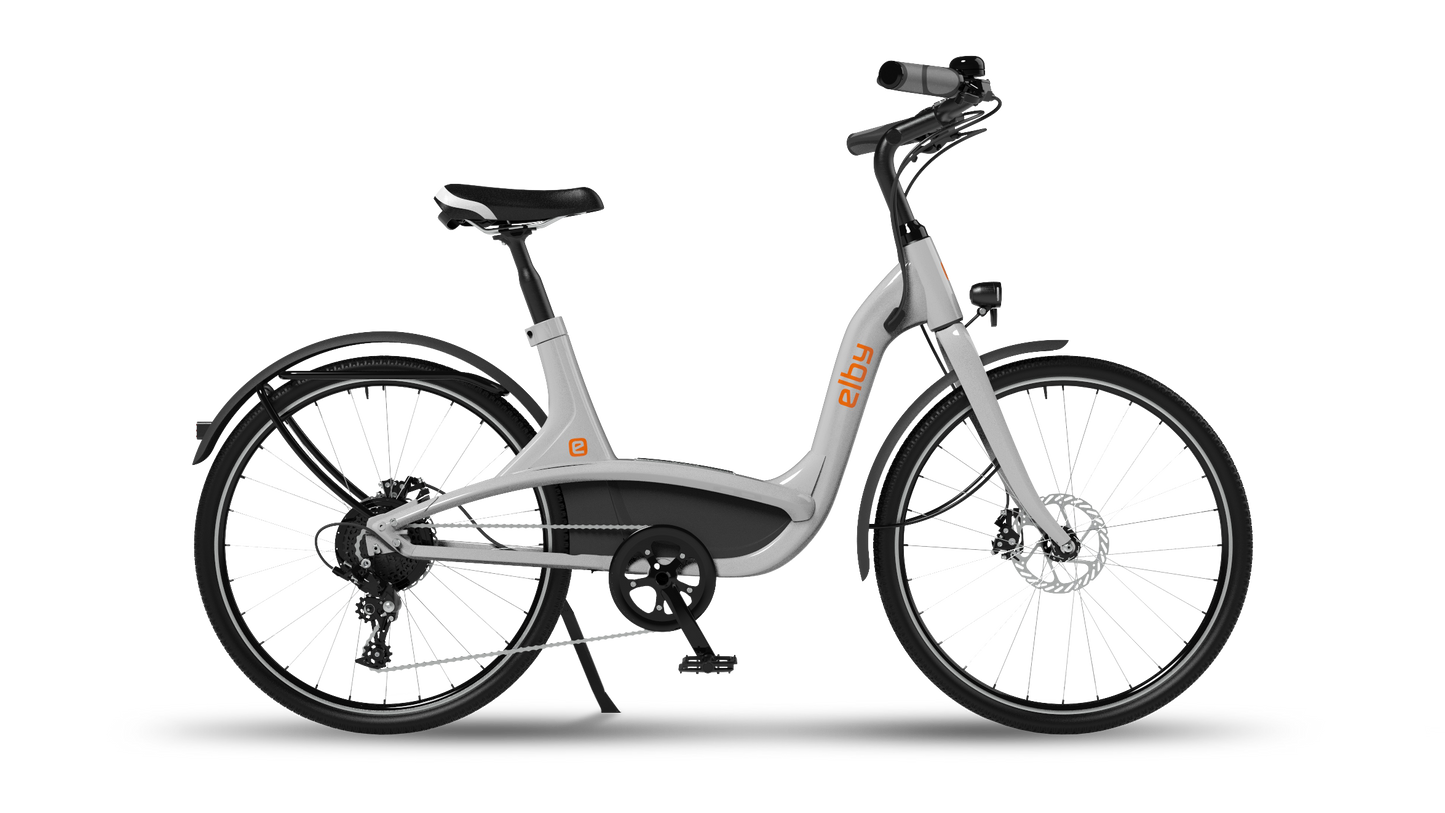 Gray Elby S2 9-Speed E-bike (2024)